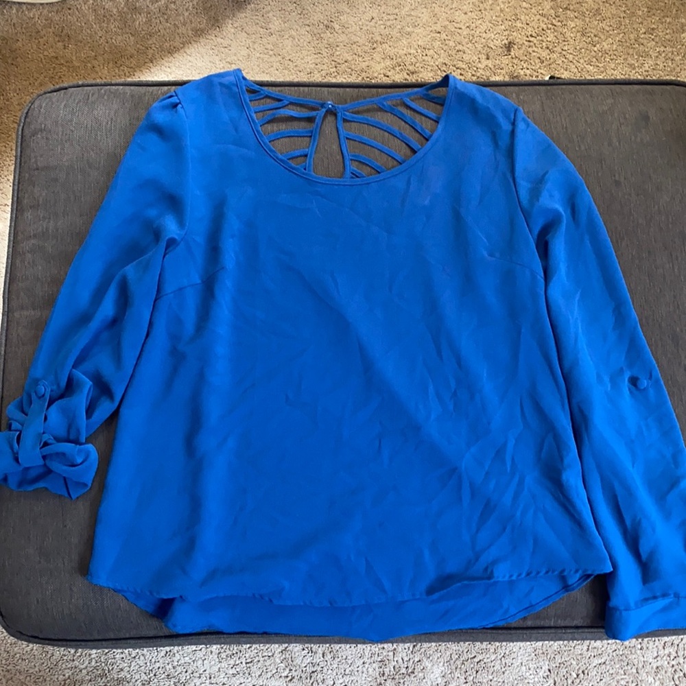MINE sheer blouse